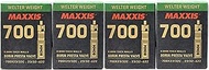 Maxxis Welter Weight 700x25-32C 60mm Bike Inner Tube Presta FV, 4Pack, STB2034-4