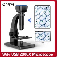 Opqpq Wifi USB 2000X HD Mikroskop DigitalKamera Nirkabel Mikroskop Sel
