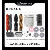 Dreame X50 Ultra / X40 Pro Ultra Accessories Dust Bags / Filters / Side Brush / Mop Pad / Floor Clea