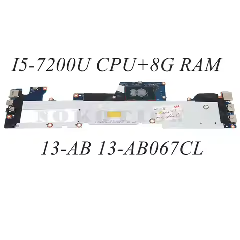 909252-001 909252-601 6050A2867801-MB-A01 For HP TPN-I127 ENVY 13-AB ENVY 13-AB067CL Motherboard I5-