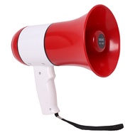 TES-1350A Handheld Megaphone 3.7V 20 Watts Talk/Play/Siren/USB/TF Cards/Record/Bluetooth battery