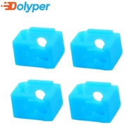 Dolyper 10-30pcs 3D Printer Heater Block Silicone Cover, E3D V6 Silicone Sock for Clone E3D V6 Hoten