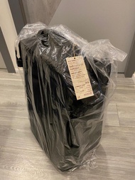 MUJI 無印,撥水加工軟身行李箱 40L, 黑色, 全新