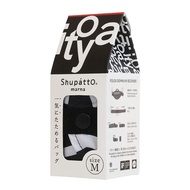 Shupatto compact bag size M - ITOYA black red foldable shopping bag (japan's exclusive)