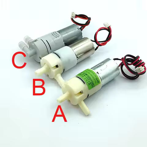 Small 370 Water Pump Large Flow DC12V Diaphragm Liquid Water Pump Self-priming Pump DIY Dispenser Te