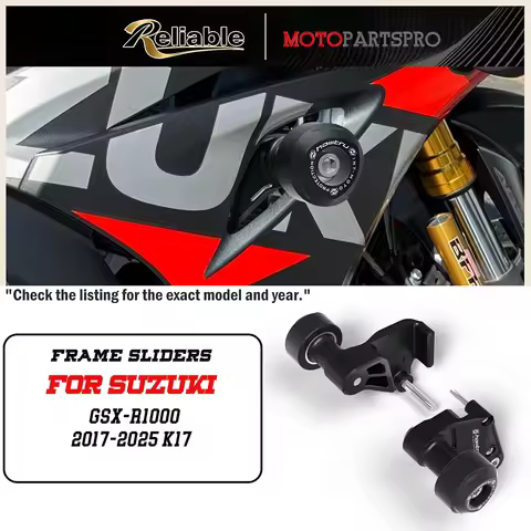 GSXR1000 for Suzuki GSX-R1000 GSXR1000 GSXR1000R 2017-2025 Motorcycle Falling Protection Frame Slide