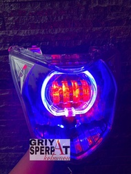 LAMPU DEPAN HONDA VERZA BILED PROJIE LED
