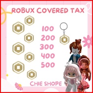 ➞ © ⨷ Robux Keychain Covered Tax (Not a Code)