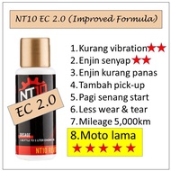 NT10 EC 2.0 Motorcycle Engine Treatment Oil Additive y15zr y16zr lc ex5 rs150r rsx vf3i Minyak Hitam