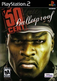 50 Cent Bulletproof PS2 แผ่นไรท์ เกมps2 แผ่นเกมplay2