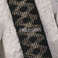 Charisma Renda Sultan Corneli Lace/ FR 46-5CM/HMS - Width 5 cm - Price Per Roll 38 Yards