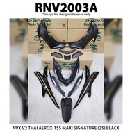 YAMAHA NVX155 NVX V2 AEROX Thai Aerox-155 Thailand Maxi Signature (25) Cover Set (Sticker Tanam) Rapido New Aksesori