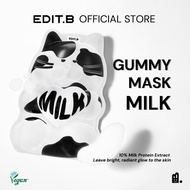 [EDIT.B Official] WATERFULL GUMMY MASK MILK 5ea