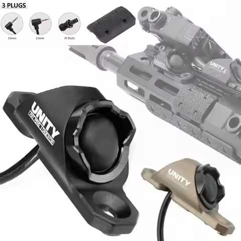 Tactical Unity ModButton Light Switch Mount Remote Dual Pressure MLOK Airsoft Surefire PEQ DBAL Sure