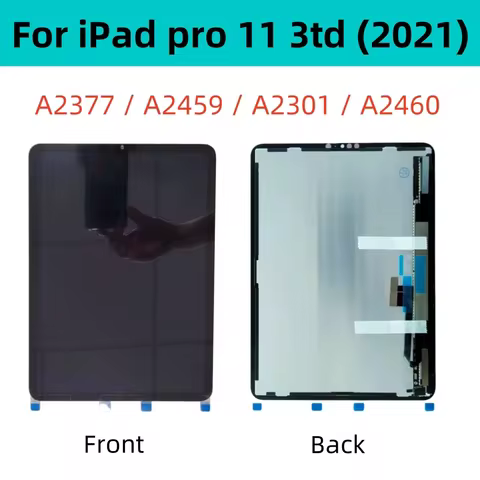 A+For IPad pro11 3td(A2377 A2460 A2459 A2301)4td(A2759 A2435 A3761 A2762) LCD Display Touch Digitize