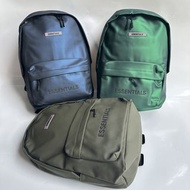 Fear Of God ESSENTIALS 皮質雙肩背包