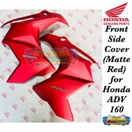 FRONT SIDE COVER (MATTE RED) FOR HONDA ADV 160 | HONDA PARTS | 64400-K0W-NA0ZH/64500-K0W-NA0