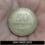 Koin Timor Leste 50 Centavos + Bonus