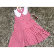 Pink dress for girls 25_35kg