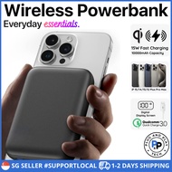 [1-2 DAY SG SHIPPING!] Magnetic Powerbank iPhone 15 /14/13 Plus Pro Max Wireless Qi Charger Compatible Battery PowerPack