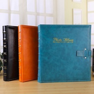 Large-Capacity Interstitial PP Album Can Hold 500 Sheets Plastic Sealing 20cm 4R Photo PU Leather Gi