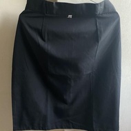 Rok Hitam Span Pendek Kantong SMP/SMA (Preloved)