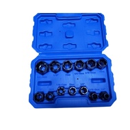 13 Broken High Hardness pcs Nut Nut Extractor Set Nut Bolt Extractor Remaining Broken Head VOMP