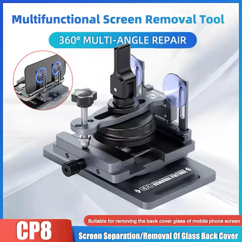 MECHANIC CP8 360° Rotating Screen Removal Fixture Anti-Static Heat Resistant for Phone pad screen Re