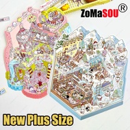 Plus Size 3d Landscape Sticker Ice Snow World 3d Scene Stickers Stacking Sticker Festival Birthday C