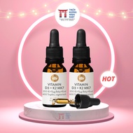Vitamin D3 K2 Mk7 Sunday Natural Đức vitamin cho bé 20ml