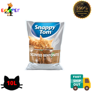SNAPPY TOM Scented Bentonite Cat Litter (10 Liters x 1 Packet)