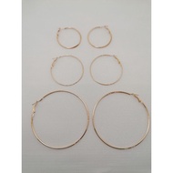 DIY earring loop color gold