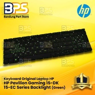 Terlaris Keyboard Laptop Original Hp Pavilion Gaming 15-Dk 15-Ec Bl