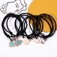 St.kunkka 2 Piece Couple Bracelet Friendship Symbol Magnetic Bracelet Friendship Gift Lover