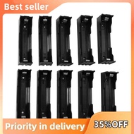 10x Black Open Battery Holder Case Box for 3.7V 18650 Battery
