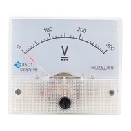 [lzdjlmy2ua] DC 0-20V 0-500V Analog Panel Voltage Gauge Volt Meter 85C1 2.5% Error, Embedded Install