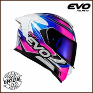 EVO-iM^GT-PRO#fY&Drift+d@w@H@M@Y@G Full Face Dual Visor Helmet Motorcycle With Free Clear Lens