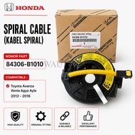 Spiral Cable Avanza Xenia Agya Ayla 2012-2016 Horn Airbag Clockspring Stir 84306-B1010