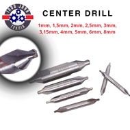 MATA CENTER DRILL Center Drill Bit 1mm 1.5mm 2mm 2.5mm 3mm 3.15mm 4mm 5mm 6mm 8mm Center Drill
