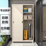 金屬洞洞板衣帽架臥室開放式雙層收納櫃家用衣架置物架簡易衣櫃