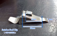 REFRIGERATOR CLIP / PILASTER CLIP / STAINLESS STEEL CLIP   (1 Packing = 4 pcs )