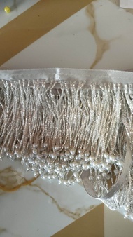 Renda Ronce Payet tinggi  5cm juntai 1 meteran #akseorisfashion