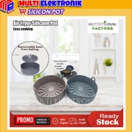 Silicone Air Fryer Container - Silicone Air Fryer Basin Basket Basket