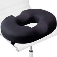 Donut Pillow Hemorrhoid Tailbone Cushion – 100% Memory Foam – Coccyx Prostate Sciatica Bed Sores Pos