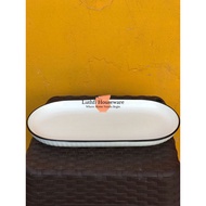 12 EMBOSSED CERAMIC PLATE ELLIPS TANITI - P12 ELLIPS