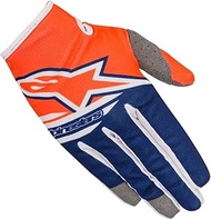Radar Flight Big Boy's Off-Road Gloves - Orange/Blue/White/Small