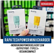 Charger Rapa Tech Power Mini 1 Power Delivery 20W Meeting Power Mini I Charger Charger Rapa 20W Char