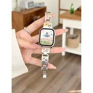 Planet Rhapsody Color Epoxy Metal Strap Suitable for 11s10th Generation Apple Watch Strap s9iwatch87