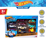 Hot Wheels Lets Race 10-Pack ฮอตวีลส์ เลทส์เรซ แพ็ก 10 คัน JGN40 (979A) ML