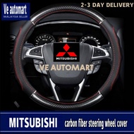 Vemart mitsubishi Steering wheel cover leather triton asx mirrage lancer outlander strom accessories